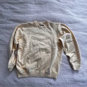 Eddie Bauer Men's Classic Crewneck Sweater, Yellow XL